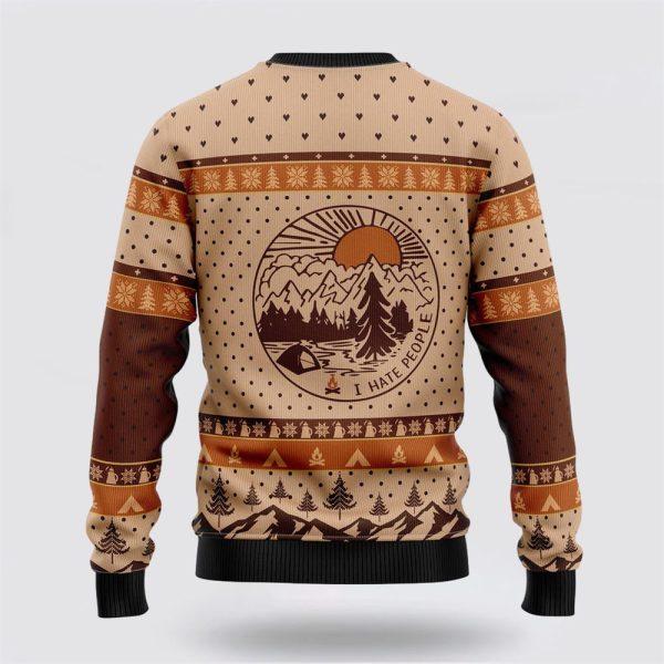 Bear Camping Christmas Ugly Christmas Sweater – Sweater Gifts For Pet Lover