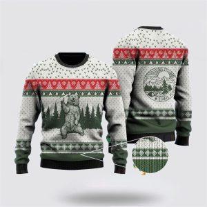 Bear I Hate People Ugly Christmas Sweater…