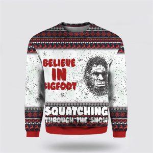Believe In Bigfoot Squat Ching Through The…