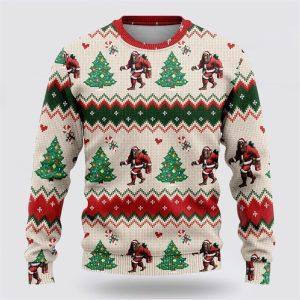 Bigfoot Bring Your Gift Ugly Christmas sweater…