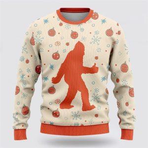Bigfoot Funny christmas Ugly Christmas Sweater –…