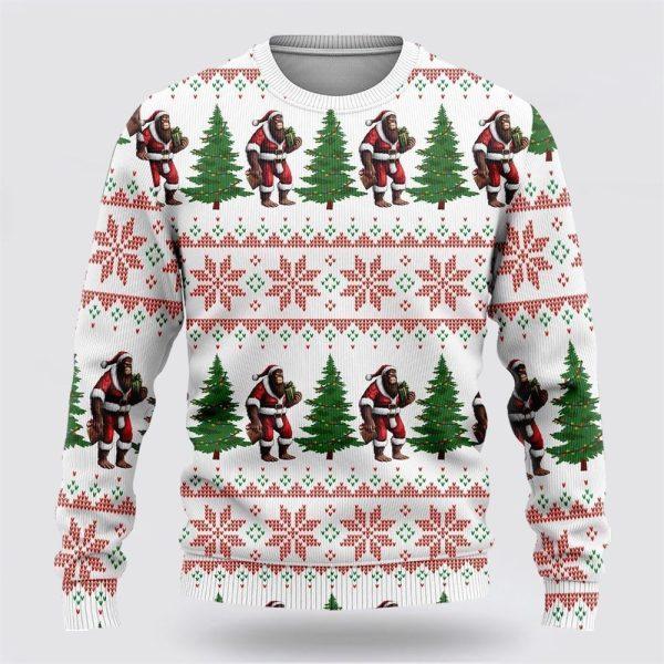 Bigfoot Santa Gift Ugly Christmas Sweater – Best Gift For Christmas