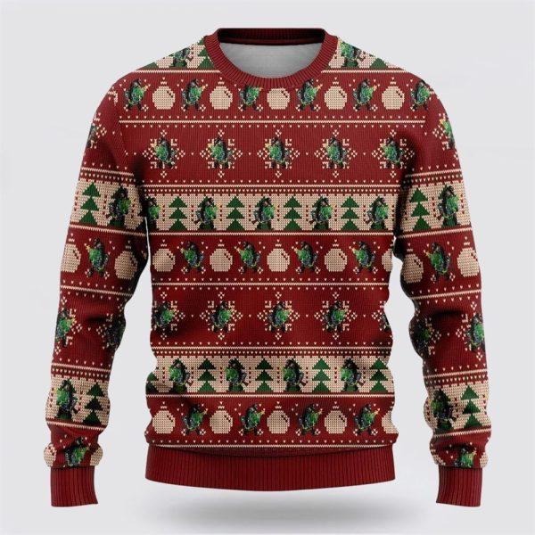 Bigfoot Sasquatch Ugly Christmas Sweater – Best Gift For Christmas