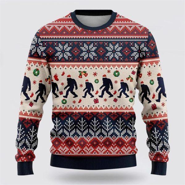 Bigfoot Ugly Christmas Sweater – Best Gift For Christmas