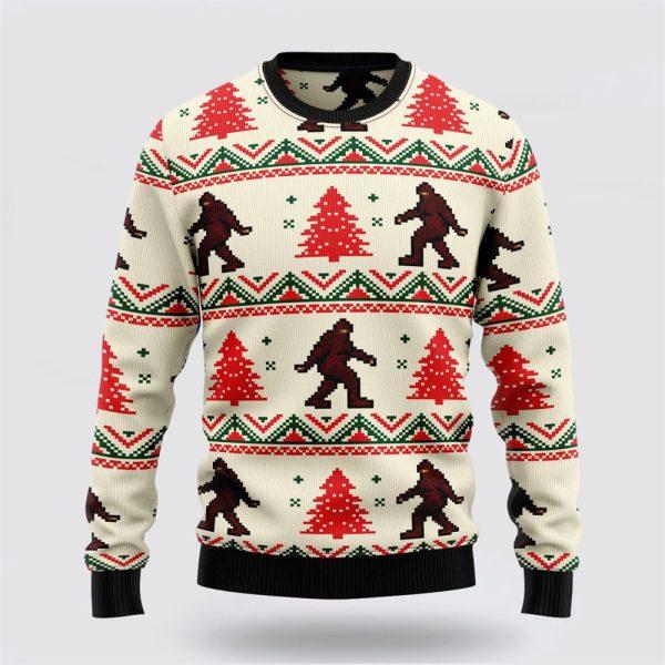 Bigfoot Ugly Christmas Sweater – Gift For Christmas
