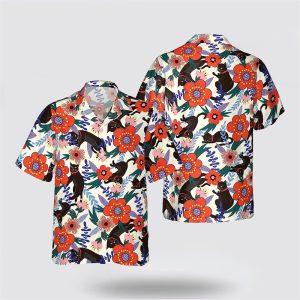 Black Cat And Red Flower Pattern Hawaiin Shirt Gifts For Pet Lover 3 japnwa.jpg