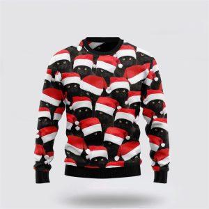 Black Cat Group Ugly Christmas Sweater –…