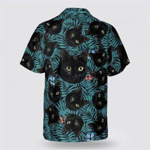 Black Cat In The Green Tropic Pattern Hawaiin Shirt Pet Lover Hawaiian Shirts 2 xoaqba.jpg