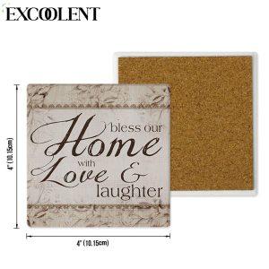 Bless Our Home With Love And Laughter Blessed Stone Coasters Coasters Gifts For Christian 4 owdy6o.jpg