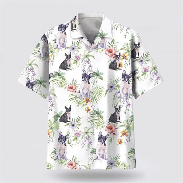 Boston Tropical Hawaiian Shirt – Dog Lover Hawaiian Shirts