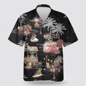 Boxer On The Beach Pattern Hawaiian Shirt…