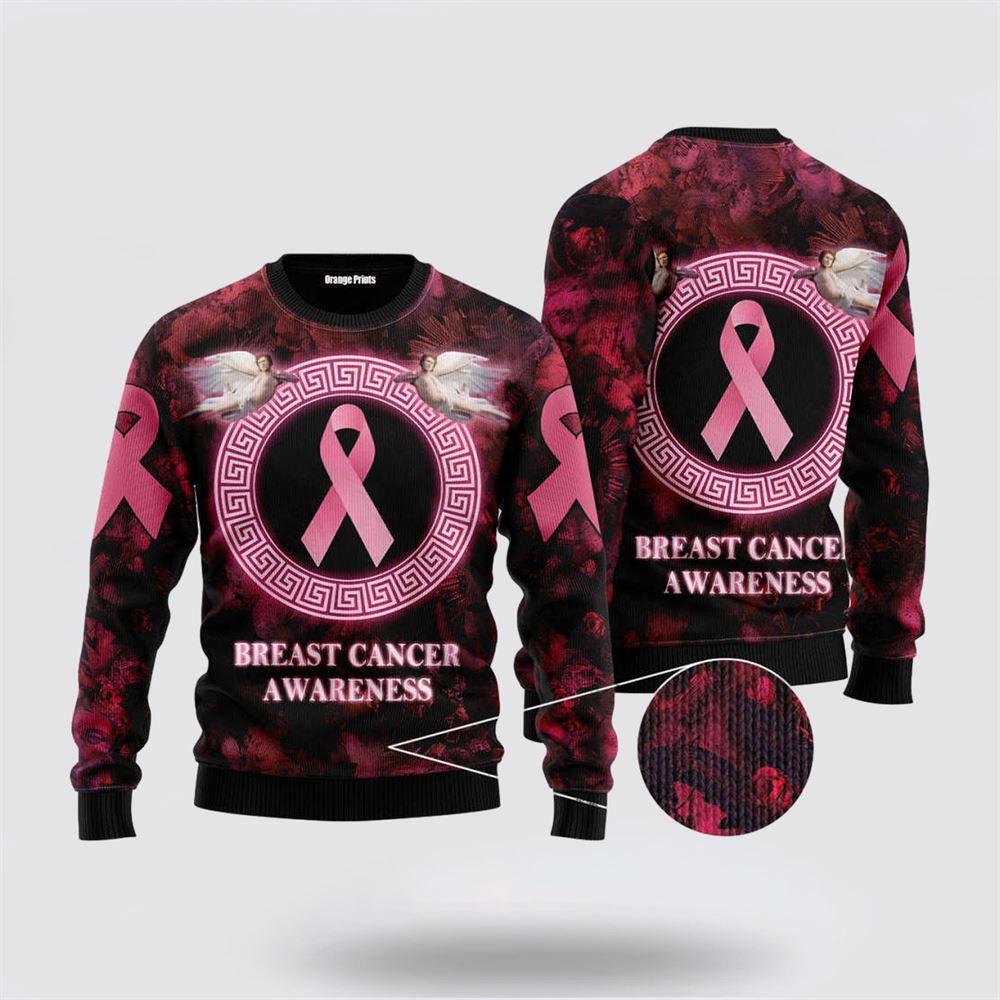 Breast Cancer Awareness Ugly Christmas Sweater – Christmas Gifts For Survivors Breast Cancer Awareness Ugly Christmas Sweater – Christmas Gifts For Survivors