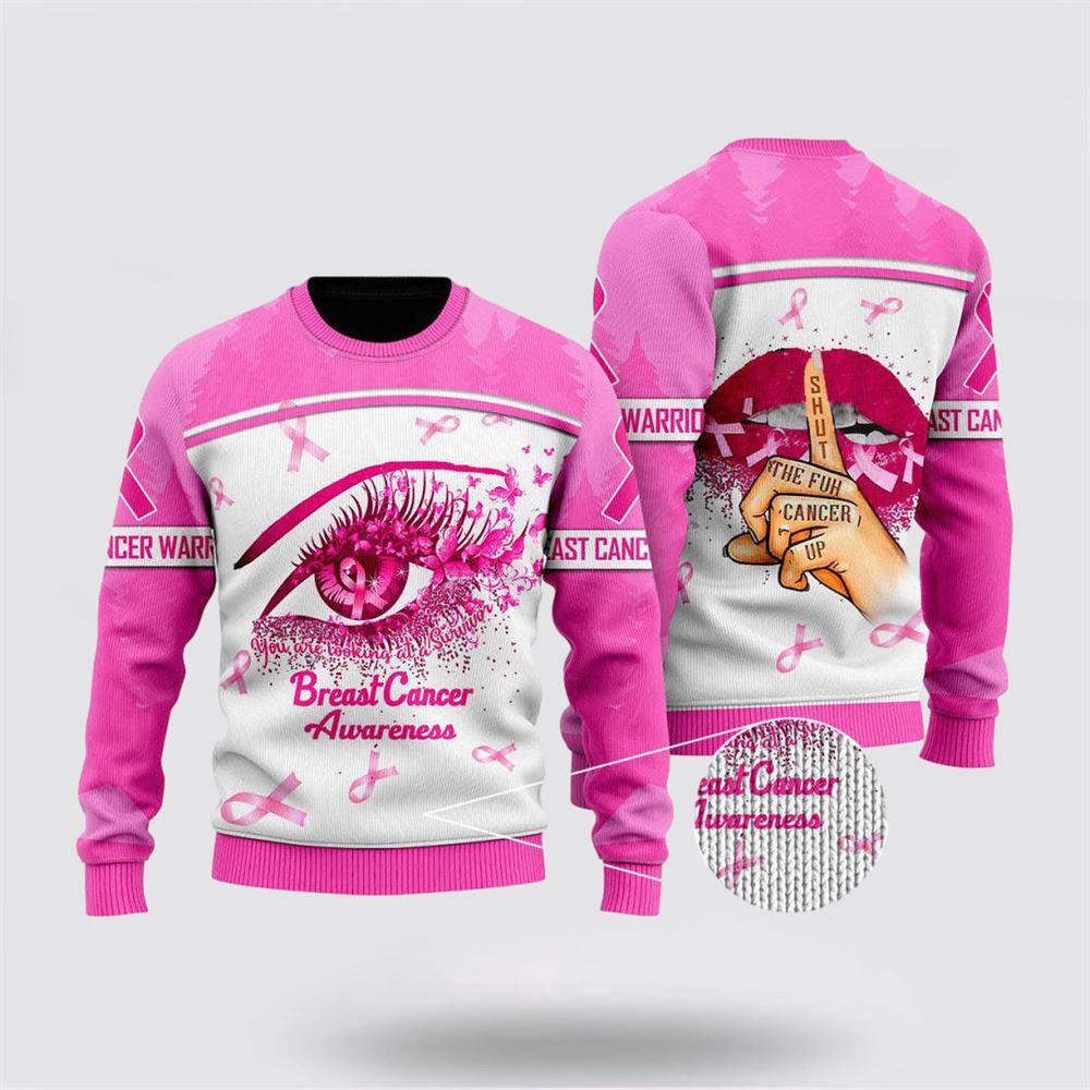 Breast Cancer Awareness Ugly Christmas Sweater – Gifts For Survivors Breast Cancer Awareness Ugly Christmas Sweater – Gifts For Survivors