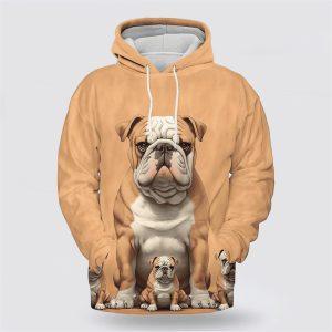 Brown Bulldog Dog Pattern All Over Print Hoodie Shirt Gift For Dog Lover 1 dqlubx.jpg