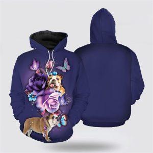 Bulldog Magical Christmas All Over Print 3D…