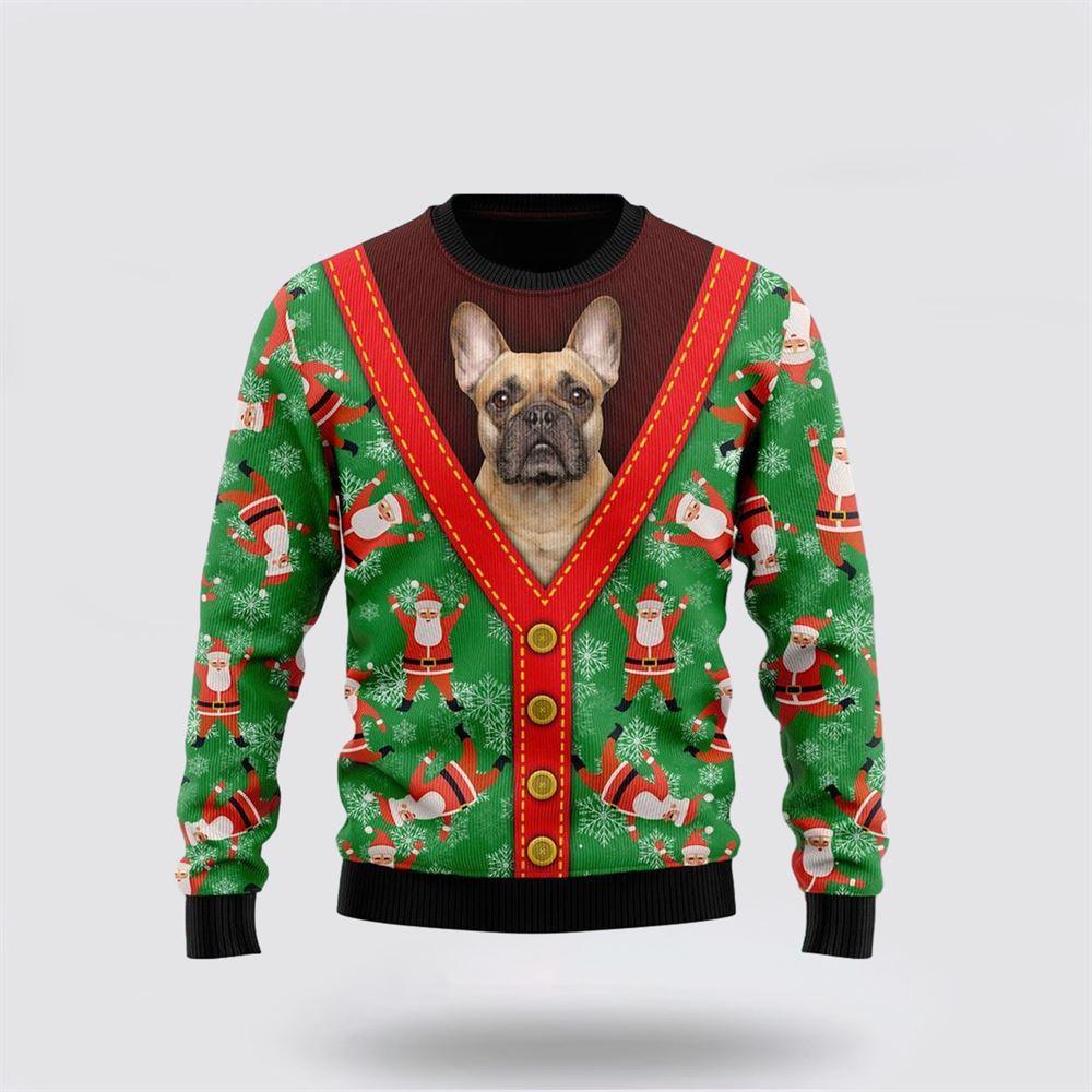 Bulldog Ugly Christmas Sweater – Pet Lover Christmas Sweater Bulldog Ugly Christmas Sweater – Pet Lover Christmas Sweater