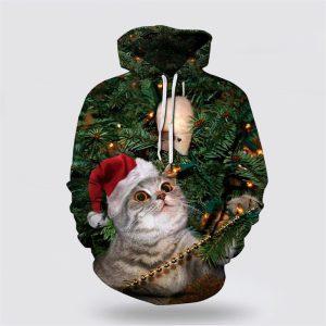 Cat Animals Christmas 3D All Over Print…