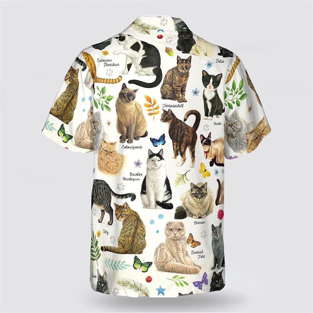 Cat Breeds Is So Cute Pattern Hawaiin Shirt – Gifts For Pet Lover Cat Breeds Is So Cute Pattern Hawaiin Shirt – Gifts For Pet Lover