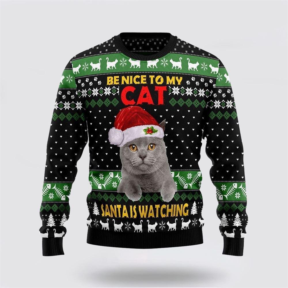 Cat Cute Witcher Noel Mc Ugly Christmas Sweater – Cat Lover Christmas Sweater Cat Cute Witcher Noel Mc Ugly Christmas Sweater – Cat Lover Christmas Sweater