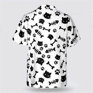 Cat Head Paws With Fish Bone Pattern Hawaiin Shirt Gifts For Pet Lover 2 ci1qda.jpg