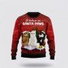 Cat Santa Paws Ugly Christmas Sweater – Cat Lover Christmas Sweater