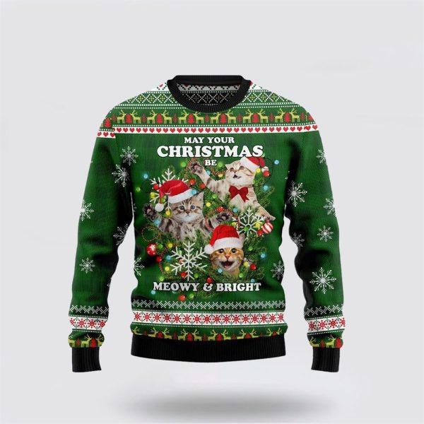 Cat Ugly Ugly Christmas Sweater – Cat Lover Christmas Sweater