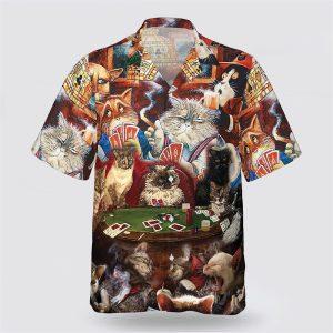 Cats At The Entertainment Street Pattern Hawaiin Shirt Gifts For Pet Lover 1 lps1rx.jpg