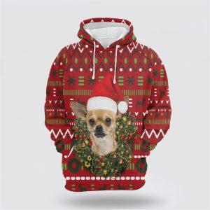 Chihuahua Merry Christmas All Over Print 3D…