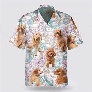 Chocolate Poodle Pineapple Pattern Hawaiian Shirt Gift For Dog Lover 1 jhiygx.jpg