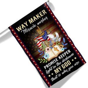 Christian Cross American Flag Way Maker Miracle Worker My God That Is Who You Are Flag Christian Flag Outdoor Decoration 6 oisik2.jpg