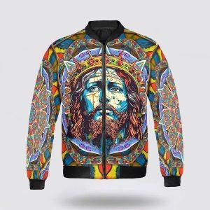 Christian Jesus Christ Bomber Jacket For Men Women Gifts For Jesus Lovers 2 edflx9.jpg