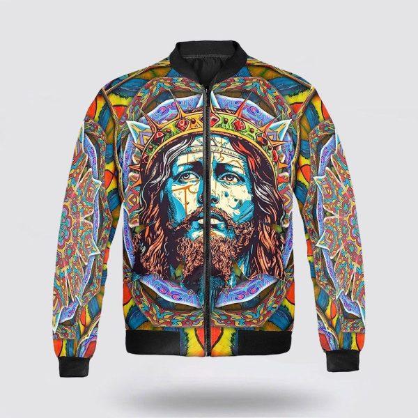 Christian Jesus Christ Bomber Jacket For Men Women – Gifts For Jesus Lovers