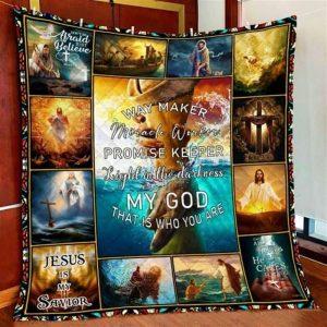 Christian Jesus Christian Quilt Blanket – Christian Gift For Believers