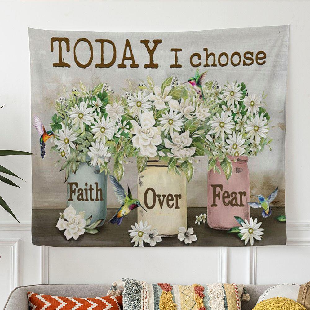 Accept What Is Let Go Of What Was Flower Tapestry Wall Art Print -  Tapestries Gift For Christian - Excoolent
