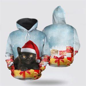 Christmas Black Cat All Over Print 3D…