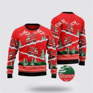 Citybarks Firefighter Ugly Sweater – Christmas Gifts For Firefighters