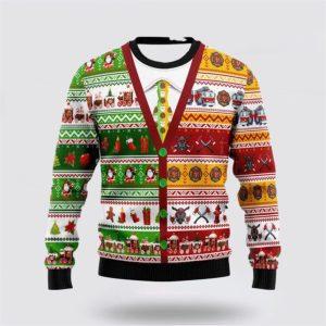 Citybarks Ugly Christmas Sweater Firefighter Xmas –…