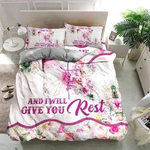 Come to Me Faith and I Will Give You Rest Christian Quilt Bedding Set Christian Gift For Believers 2 i1tvsp.jpg