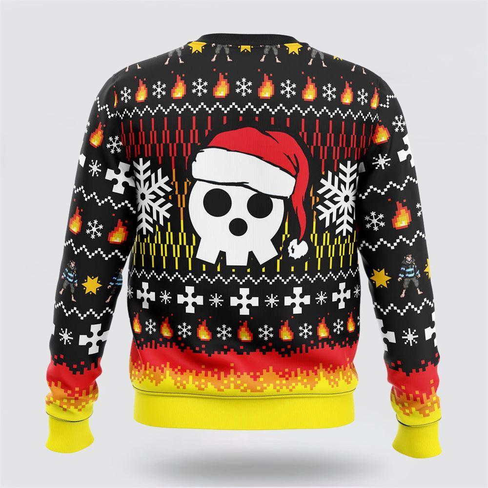 Comfimerch We Didn’t Start The Fire This Christmas Fire Force Ugly Christmas Sweater – Christmas Gifts For Firefighters