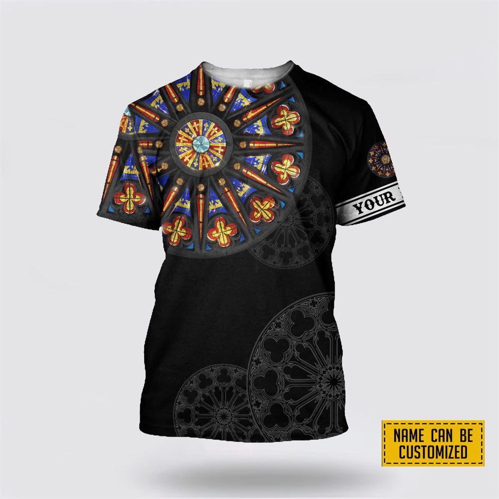 Custom Name Am Style Jesus All Over Print 3D T Shirt – Gifts For Christians Custom Name Am Style Jesus All Over Print 3D T Shirt – Gifts For Christians