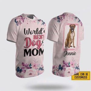 Custom Name Boxer World’s Best Dog Mom…