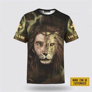 Custom Name Dad Christian Man Of God…