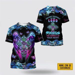 Custom Name Delight Yourself In The Lord…