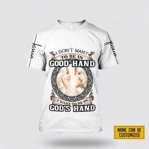 Custom Name Easter Day Christian Hand Of…