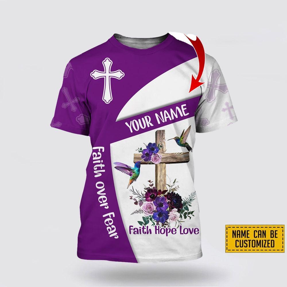Custom Name Faith Hope Love Jesus All Over Print 3D T Shirt 3D T Shirt – Gifts For Jesus Lovers Custom Name Faith Hope Love Jesus All Over Print 3D T Shirt 3D T Shirt – Gifts For Jesus Lovers