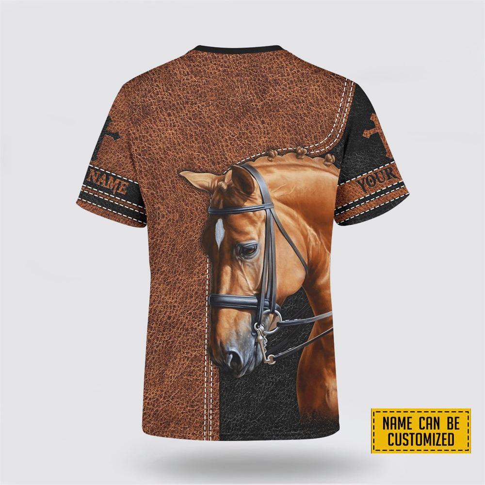 Custom Name Faith Over Fear Jesus And Horse All Over Print 3D T Shirt – Gifts For Christians Custom Name Faith Over Fear Jesus And Horse All Over Print 3D T Shirt – Gifts For Christians