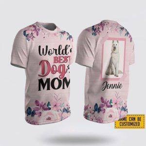 Custom Name German Shepherd World’s Best Dog Mom – Gifts For Pet Lovers