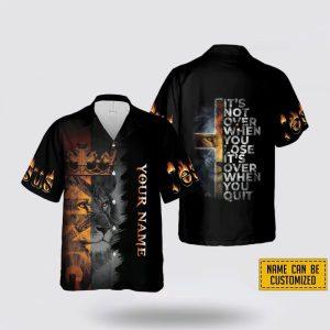 Custom Name Jesus It’s Not Over When…