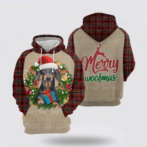 Dachshund Christmas Awesome All Over Print 3D…