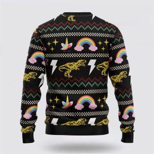 Dinosaur Unicorn Ride Hard Ugly Christmas Sweater Best Gift For Christmas 2 nucvuq.jpg